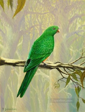 kniender könig zwei engeln Ölbilder verkaufen - Frauen König Parrot Vögel